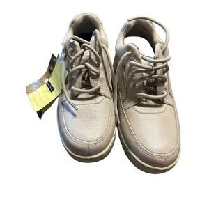 French Shriner UltraFlex Comfort Shoe Men Size 8 1/2 Beige